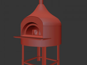 Pizza oven Modelo 3D