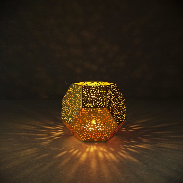 Candle holder Model 3D .c4d .max .obj .3ds .fbx .stl .blend 