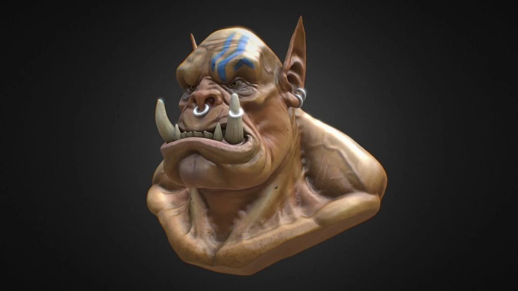 S 3D Model .c4d .max .obj .3ds .fbx .stl .blend 