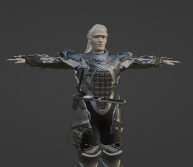 Daemon T 3Dモデル .c4d .max .obj .3ds .fbx .stl .blend 