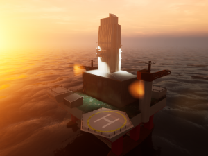 Oil Rig 3D 模型