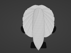 Female Hair Style 06 3D 模型