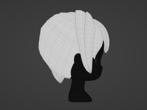 Female Hair Style 10 3D 모델