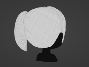 Female Hair Style 10 3D 모델