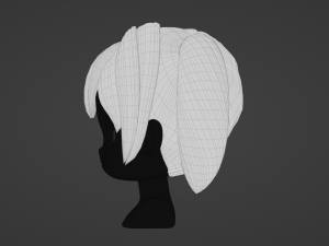 Female Hair Style 10 3D 모델