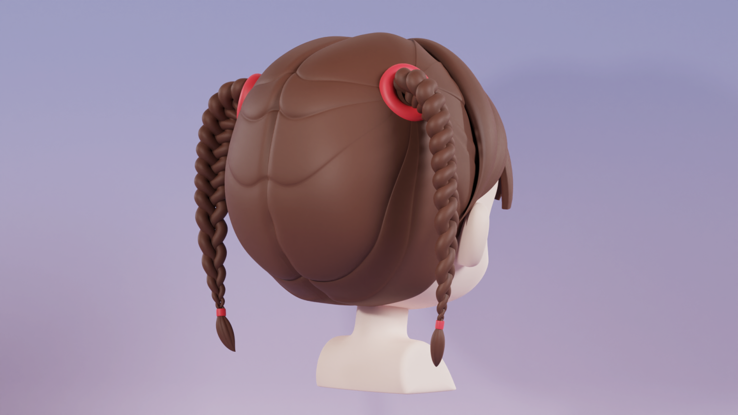 STL file ROBLOX avatar girl with long hair 👧・Model to download and 3D  print・Cults