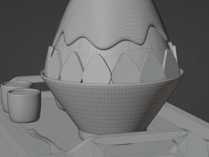 Strawberry Bingsu 3D Model