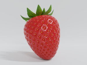 Strawberry Model 3D
