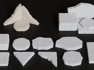 Rock Podium for Display 3D 模型
