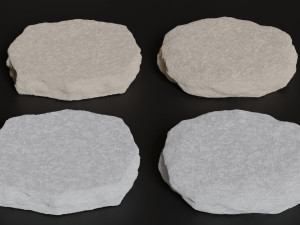 Rock Podium for Display 3Dモデル