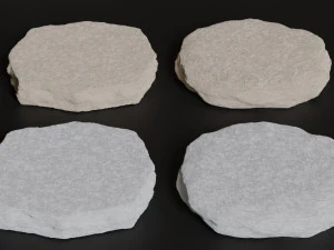 Rock Podium for Display 3D Model