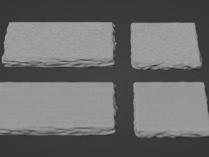 Rock Podium for Display 3D Model