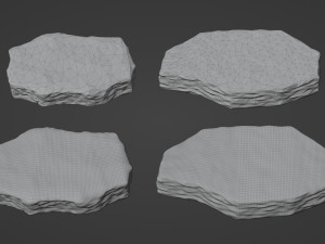 Rock Podium for Display 3Dモデル