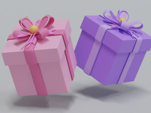 Giftbox 3D Model