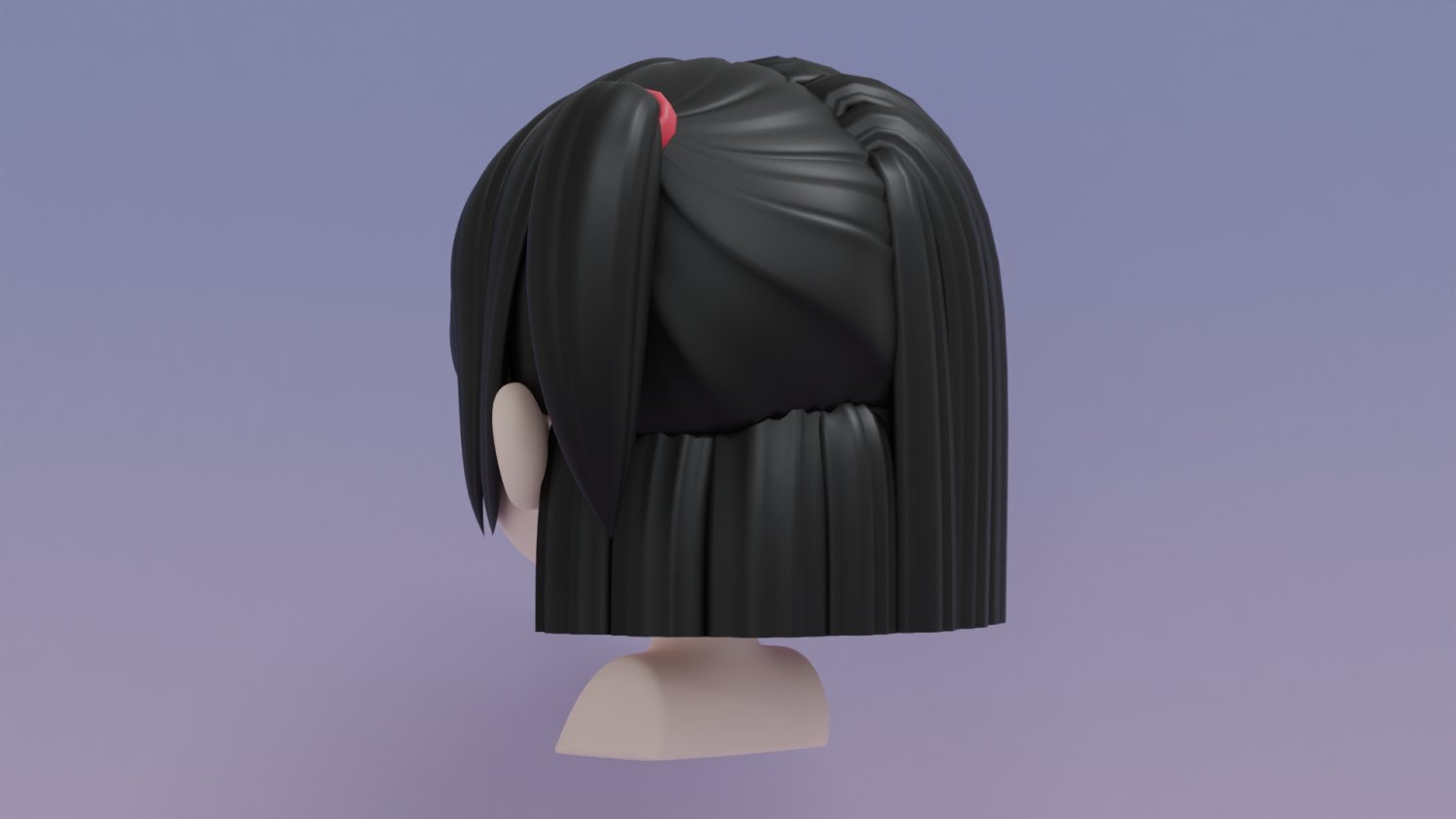 STL file ROBLOX avatar girl with short hair 👧・3D printer model