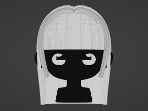 Female Hair Style 15 3Dモデル