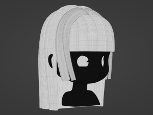 Female Hair Style 15 3Dモデル