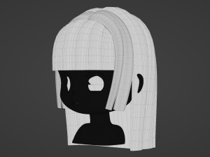 Female Hair Style 15 3Dモデル