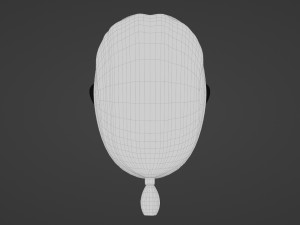 Female Hair Style 19 3D Model