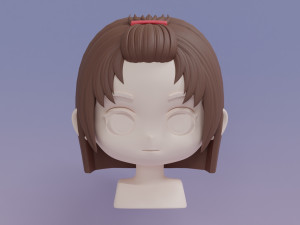 Female Hair Style 20 3D 模型