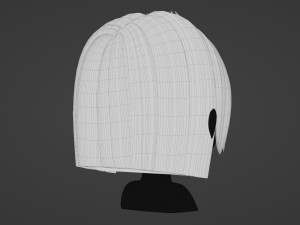 Female Hair Style 20 3D 模型
