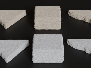 Rock Podium for Product Display 3D Model