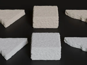 Rock Podium for Product Display 3D Model