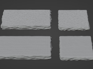 Rock Podium for Product Display 3D Model