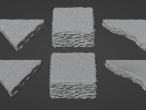 Rock Podium for Product Display 3D Model