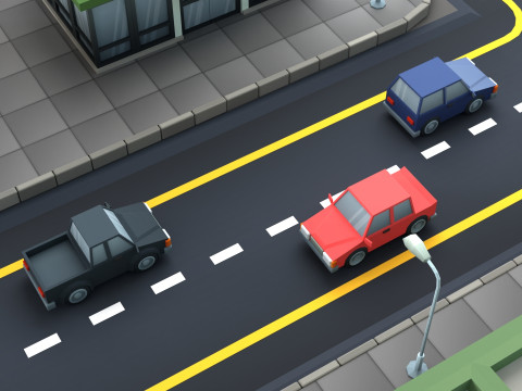 Cartoon Low Poly Car Pack Modelo 3D