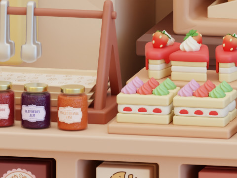 Bakery Collection 3D Model