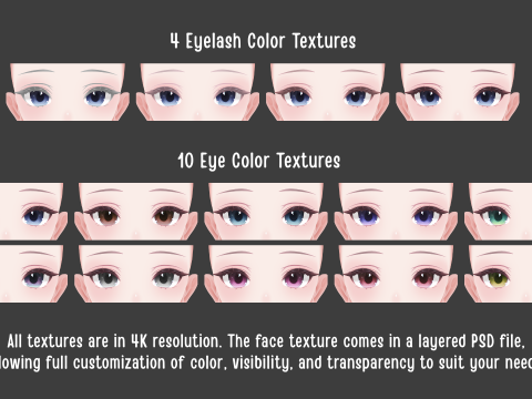 Anime Female Base Mesh Modelo 3D
