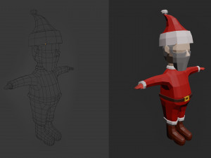 Christmas set 3D Model
