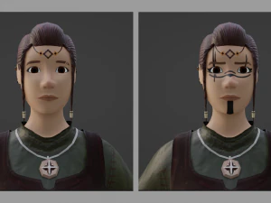 Viking game model 3D Model