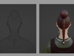Viking game model Modèle 3D