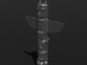 Totem Modelo 3D