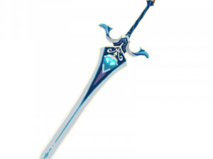 Ceremonial Two-handed Sword from Genshin Impact Model 3D