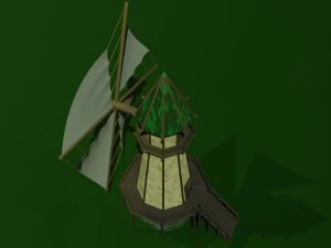 Pabrik fantasi Model 3D