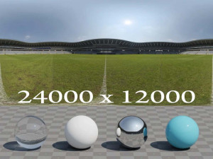 The stadium 3D 模型