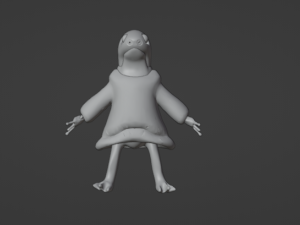 Cartoon Lizard 3D-Modell