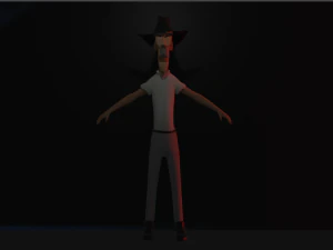 SHERIFF CHARACTER 3D Model
