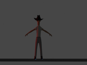 SHERIFF CHARACTER 3Dモデル
