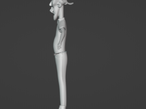 SHERIFF CHARACTER 3Dモデル