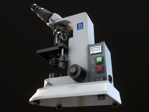 RoschVault Microscope PBR GameReady Modelo 3D