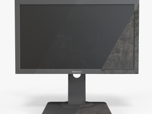 ROSCHVAULT 27 monitor PBR game ready Modelo 3D