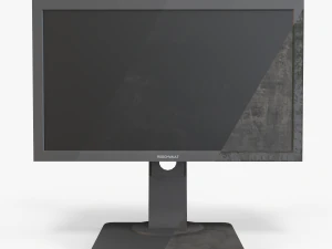 ROSCHVAULT 27 monitor PBR game ready 3D Model