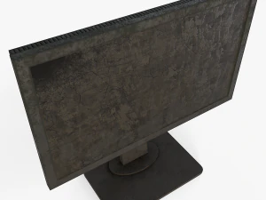 ROSCHVAULT 27 monitor PBR game ready 3D Model
