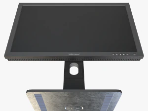 ROSCHVAULT 27 monitor PBR game ready 3D Model