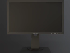 ROSCHVAULT 27 monitor PBR game ready 3D Model