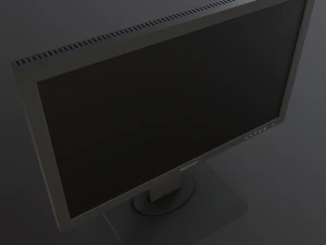 ROSCHVAULT 27 monitor PBR game ready 3D Model